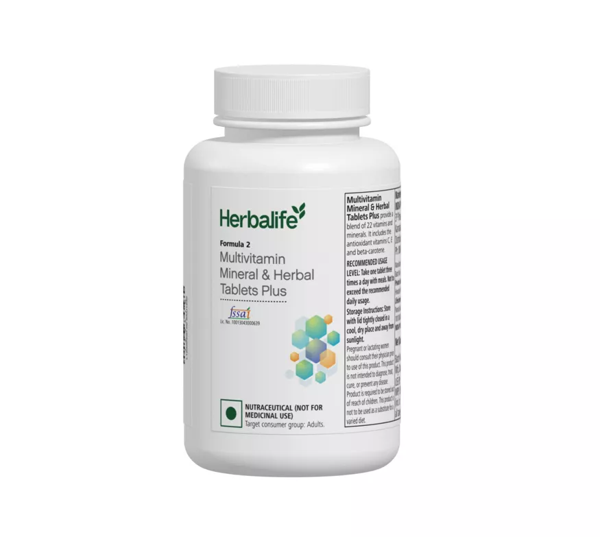 Formula 2 Multivitamin Mineral & Herbal Tablets Plus
